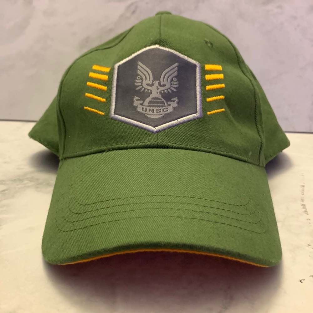 Halo UNSC Cap Halo Video Game Hat Used